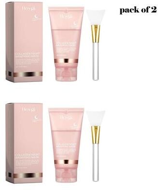 Uplift Picks Collagen Overnight Peel Off Face Mask Hydrating Firming Skin Elasticity Treatment d