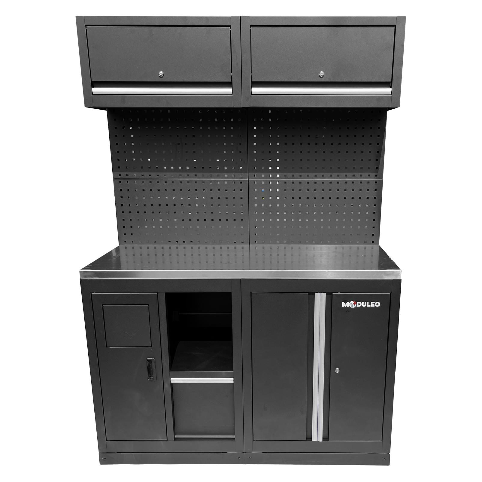 KS Tools 866.6040 Werkstatt-Schranksystem-Erweiterungsmodul, Edelstahlarbeitspl (866.6040)