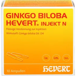 Ginkgo Biloba Hevert Injekt N 20 ML