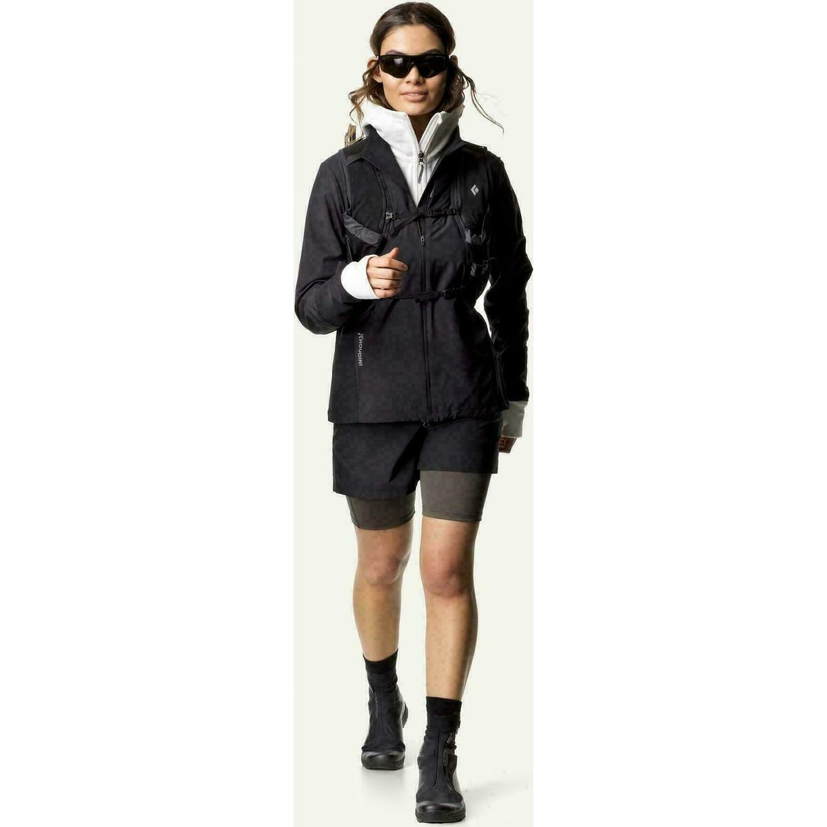 Houdini W's Pace Wind Jacket true black (900) XS 840006-900-XS