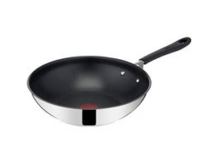 JAMIE OLIVER BY TEFAL Wok en acier inoxydable Quick & Easy, Ø 28 cm