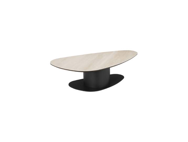 Grosser Keramik Design Couchtisch „Ritz“ Schwarz Richmond Interiors