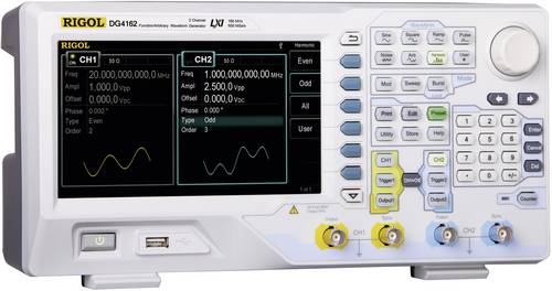 Rigol DG4162 Funktionsgenerator netzbetrieben 0.000001Hz - 160MHz Sinus, Rechteck, Puls, Rauschen, Arbiträr, Dreieck