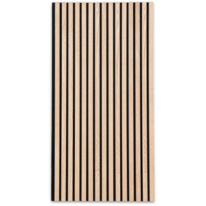 Karat Akustikpaneel Eiche hell, 118 x 60 x 2,1 cm, mit schwarzem Filz, , Stück