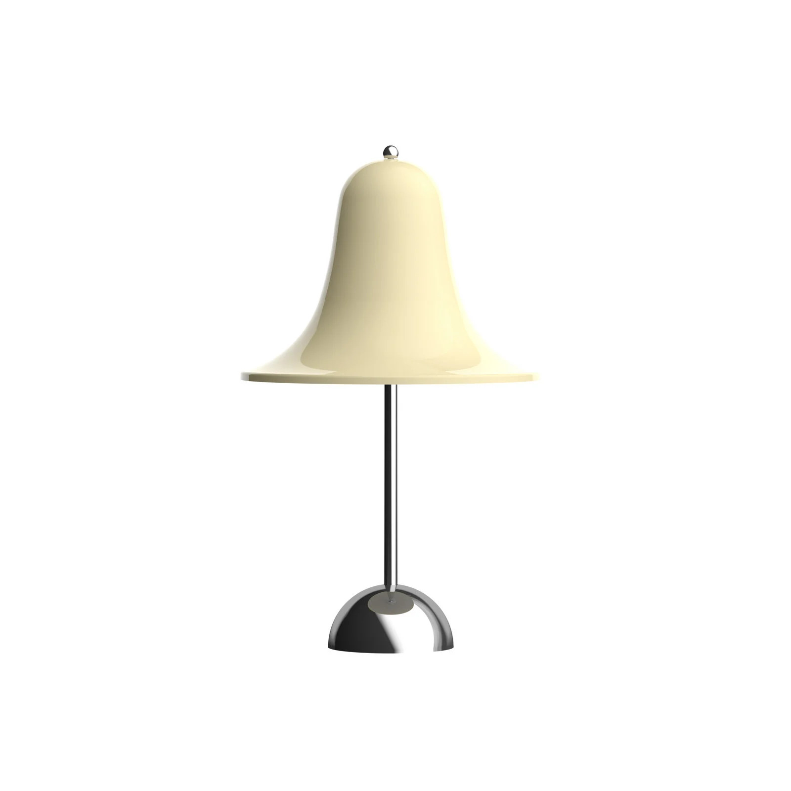 Pantop Verpan accu-tafellamp crèmewit met dimbare LED-verlichting