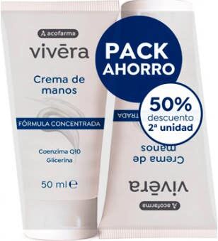 Vivera Pack Crema de Manos Concentrada 2x50ml