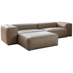 SOFA CELESTE Grau Leder