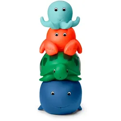 Tchibo - 4 Wasserspritztiere - dunkelblau