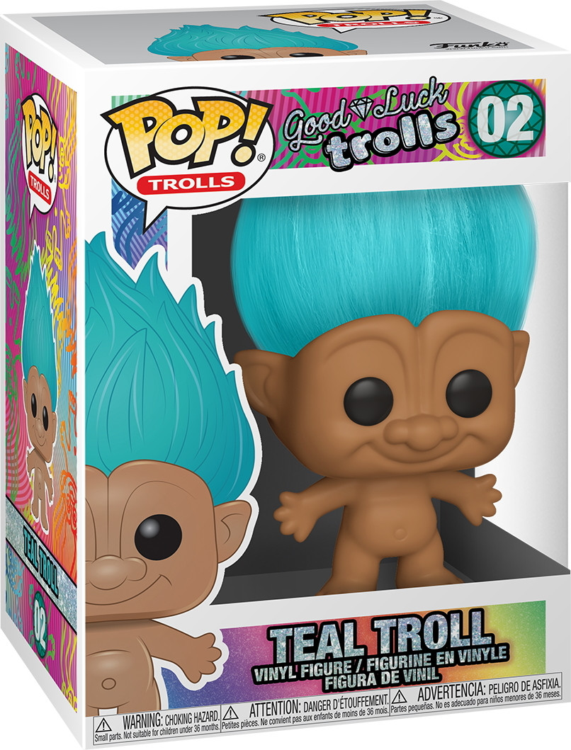 Funko Pop! Good Luck Trolls - Teal Troll 02 - Vinyl figuur