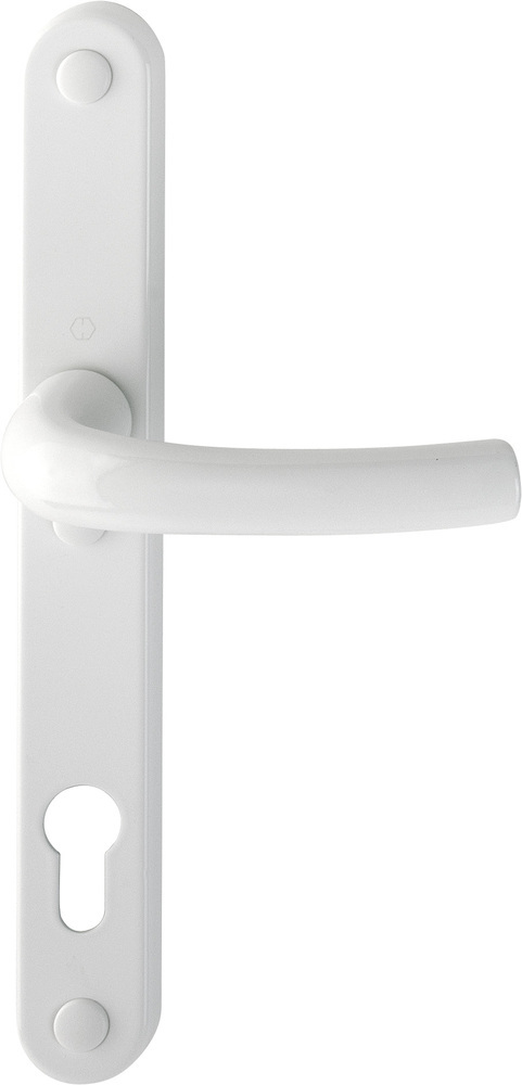 HOPPE Drücker-Halbgarnitur mit Schmalschild Tôkyô 1710RH/3346SN, Aluminium 2065588