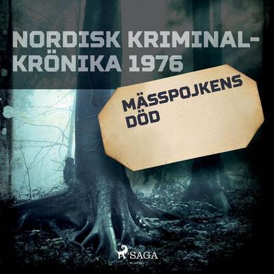 Mässpojkens död - , Audio, 9788726337464