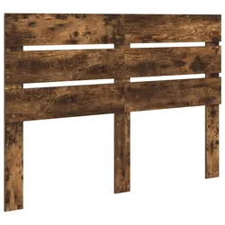 vidaXL Kopfteil Geräucherte Eiche 140 cm Holzwerkstoff