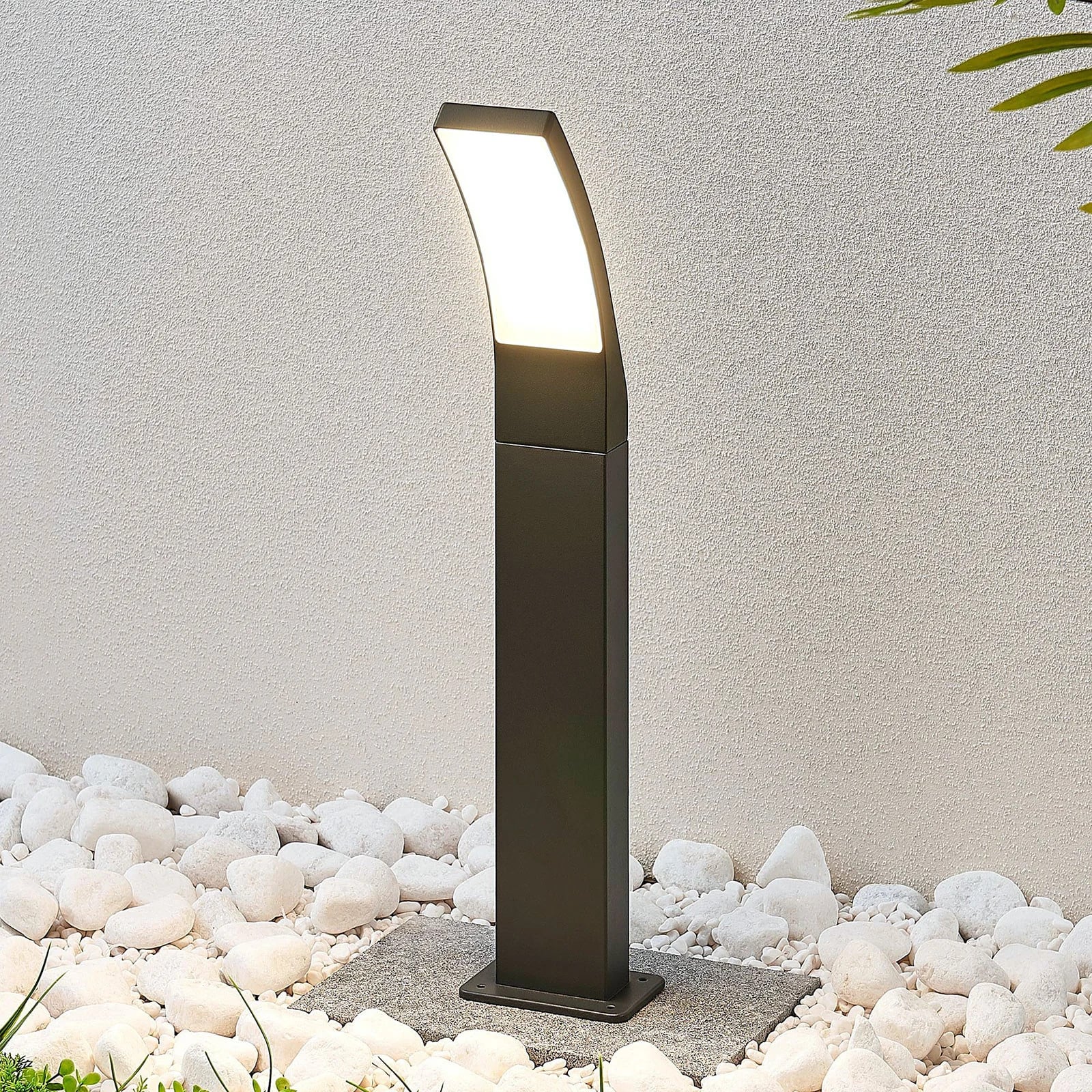 Lindby Ilvita LED Tuinpadverlichting - Zwart - Aluminium - Modern - IP54