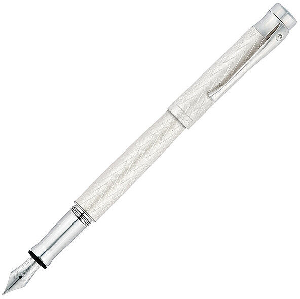 WALDMANN Füllhalter  AURA DAY Sterling Silber M  silber EG