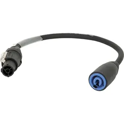 DAP powerCON Out to powerCON TRUE1 Male Adapter 0,25 m