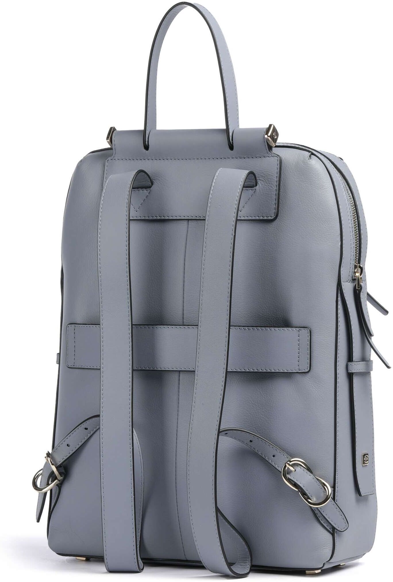 Piquadro Circle Laptop-Rucksack, blau