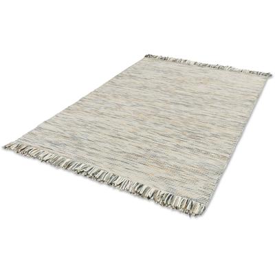 SCHÖNER WOHNEN-Kollektion "Arina" rechteckig 10 mm Höhe 80% reine Wolle, gewebte Struktur, meliert, mit Fransen, Wohnzimmer