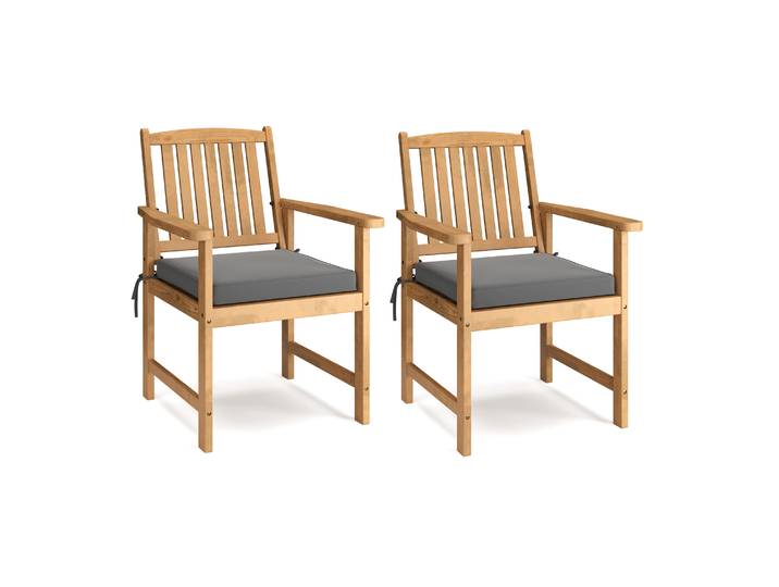 Gartenstuhl Holz LUK 2er Set