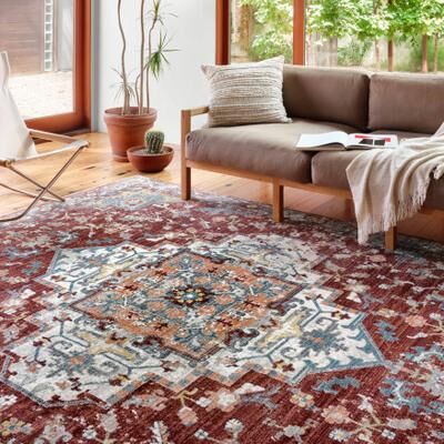 Alexander Home Hondo Traditional Oriental Area Rug