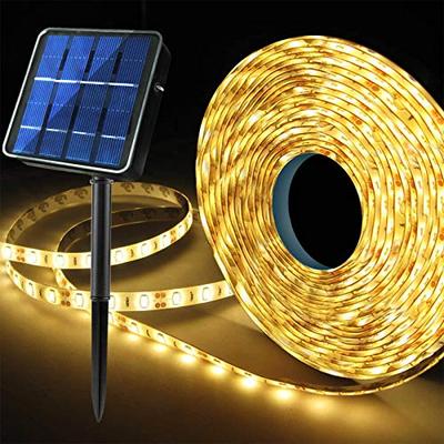 Smart Shopping Spot Solar LED Strip Lights IP65 Waterproof Outdoor Garden Patio Decorative Lighting warm Light