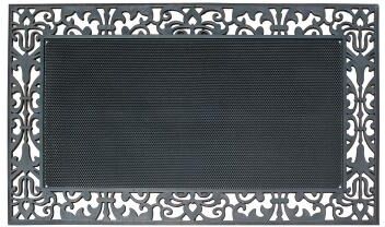 "A1 Home Collections 100% Rubber Front Door Mat 30""x 48"" Non-Slip Welcome Doormat Rubber Thin Profile Heavy Duty Doormat"