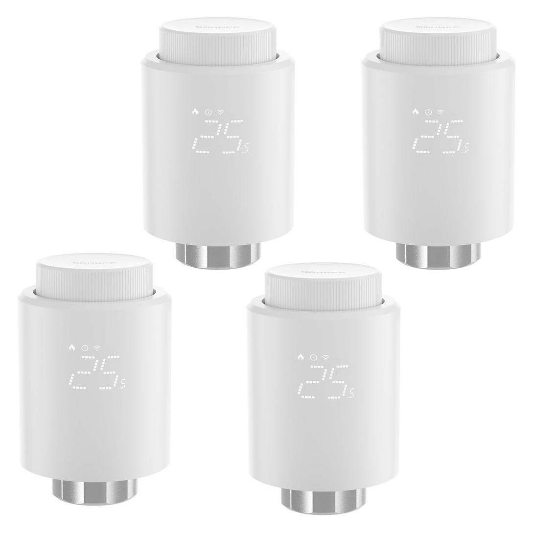 Sonoff ZigBee TRVZB Thermostatkopf, 4er-Pack (TRVZB 4PACK)
