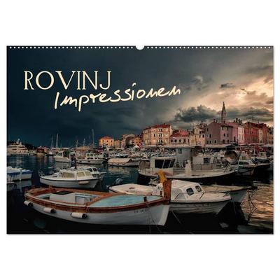 Rovinj Impressionen (Wandkalender 2026 DIN A2 quer), CALVENDO Monatskalender