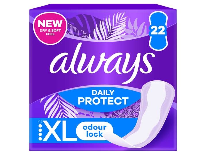 Always Daily extra long inlegkruisjes 22 stuks