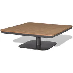 New Freedom niedriger Coffee Table Outdoor Kohle 90 x 28,5 cm