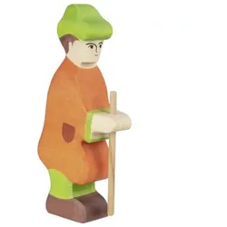 HOLZTIGER Hirte mit Stab