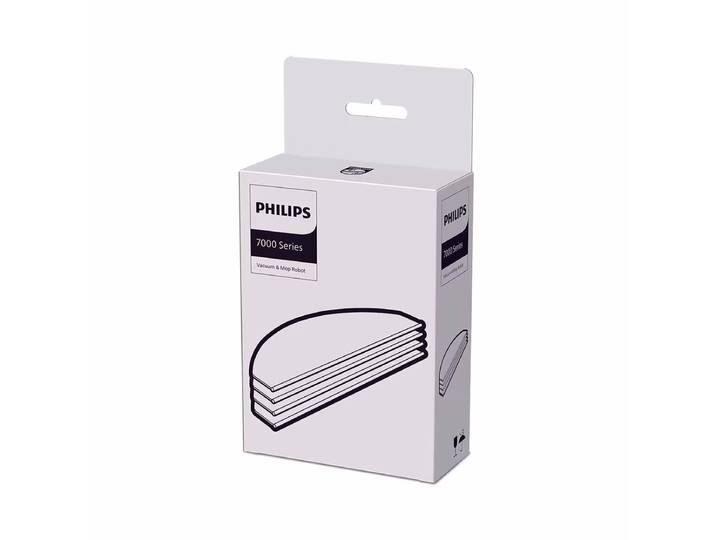 Philips Mikrofasertücher (4x) für 7000 Series Saugroboter XV1470/00 – Staubsaugerfilter