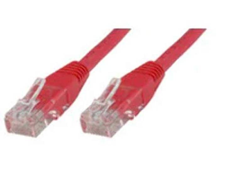 MicroConnect CAT5e UTP 5 m - netwerkkabel (CAT5e) rood