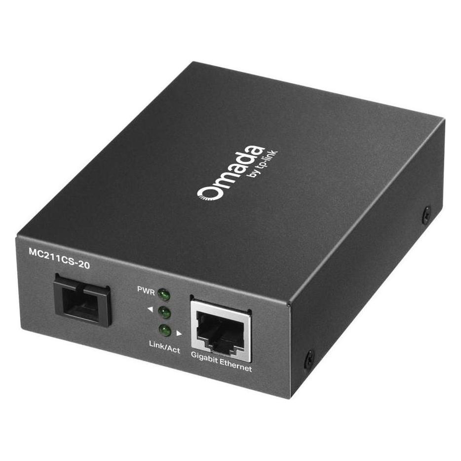 TP-Link Gigabit-WDM-Medienkonverter SC/RJ45 Glasfaser - MC211CS-20 (425453)