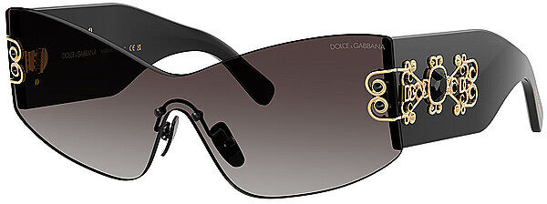 Dolce & Gabbana Sonnenbrille 0DG4526B/42 schwarz EG