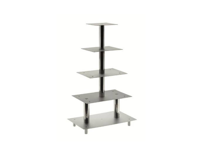Schneider GmbH Tortenständer Kuchenständer Hochzeitstortenständer Etagere diverse Designs, Aluminium, (5-tlg)