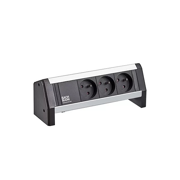 Bachmann Bureau 3xUTE 35° met GST18 aansluiting, zwart
