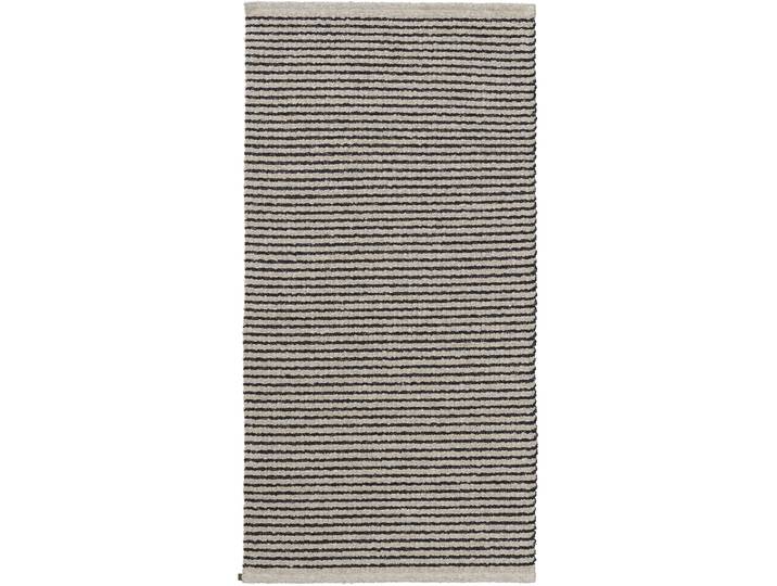 HORREDSMATTAN Teppich Vera schwarz Streifen Mischgewebe 70 x 400 cm - Teppich