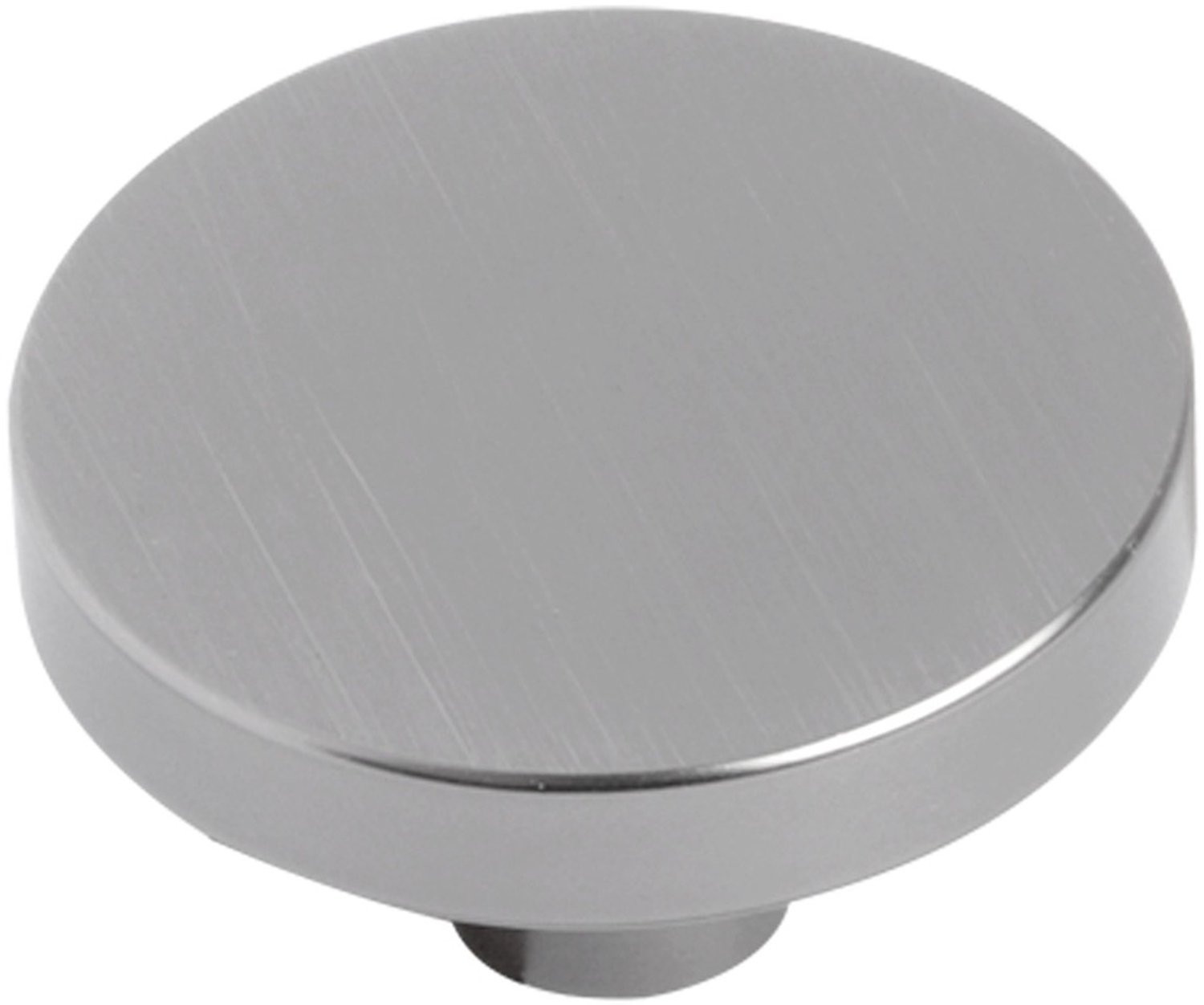 Differnz Amsterdam Meubelknop - Set van 2 ronde knoppen voor kasten en lades - Mat Chroom - Diameter: 40 mm