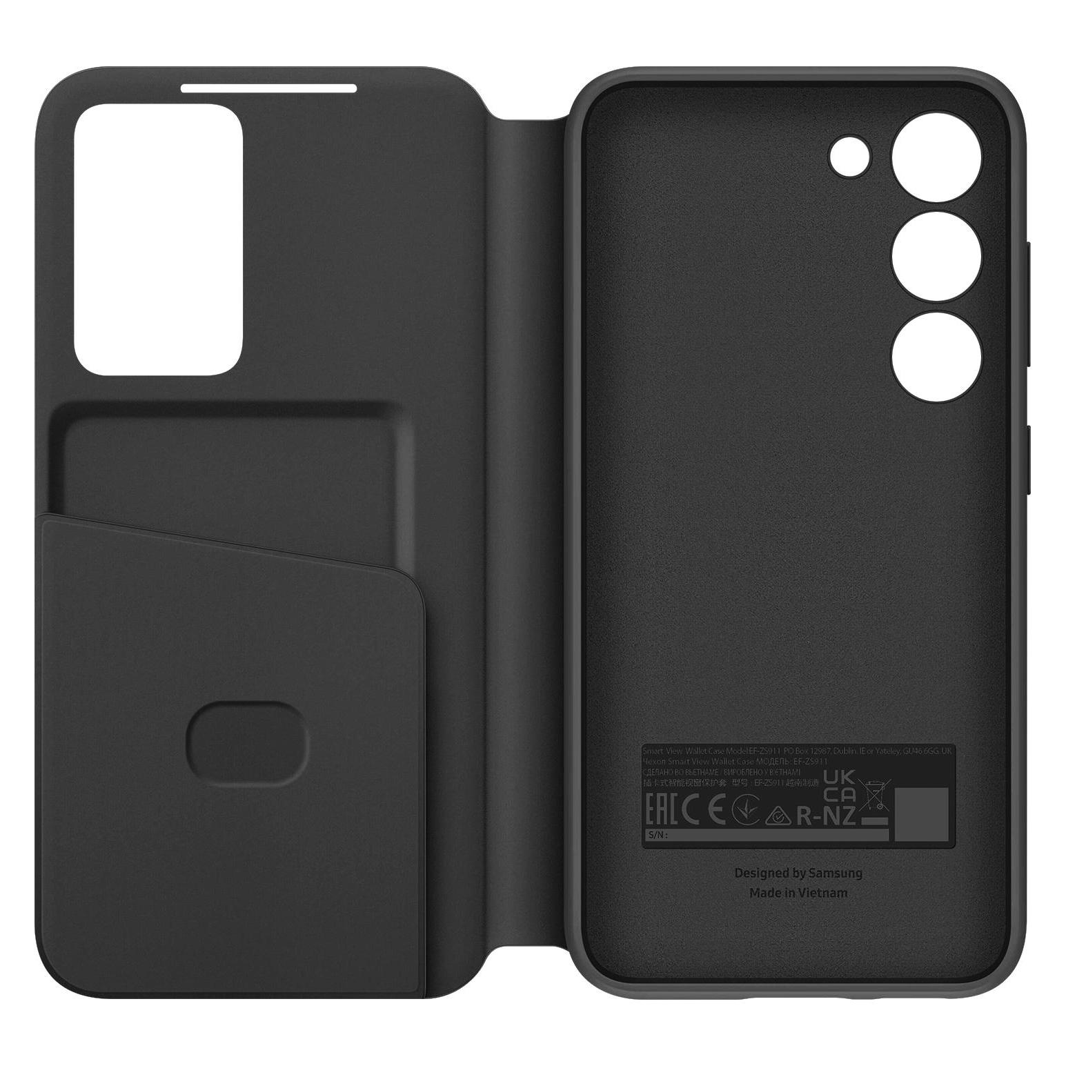 Samsung Smart View Wallet Case (Samsung Galaxy S23+) (EF-ZS916CBEGWW)