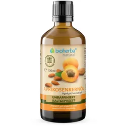 Aprikosenkernöl kaltgepresst – Natürliches Aprikosenöl 100 ml