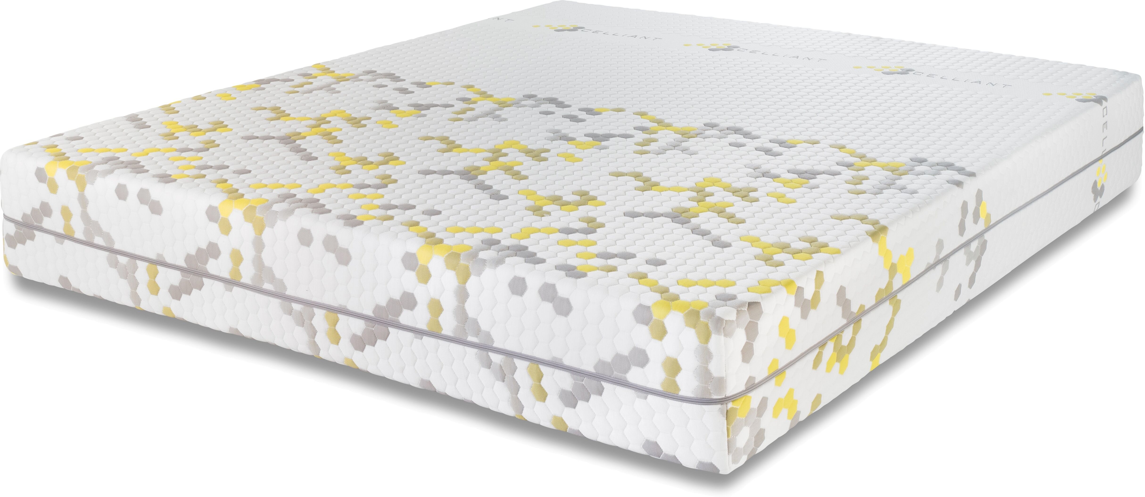 Cadorm materasso piazza e mezza memory foam active   4 strati celliant, detraibile 19% misura 120x190 1 piazza e mezza standard