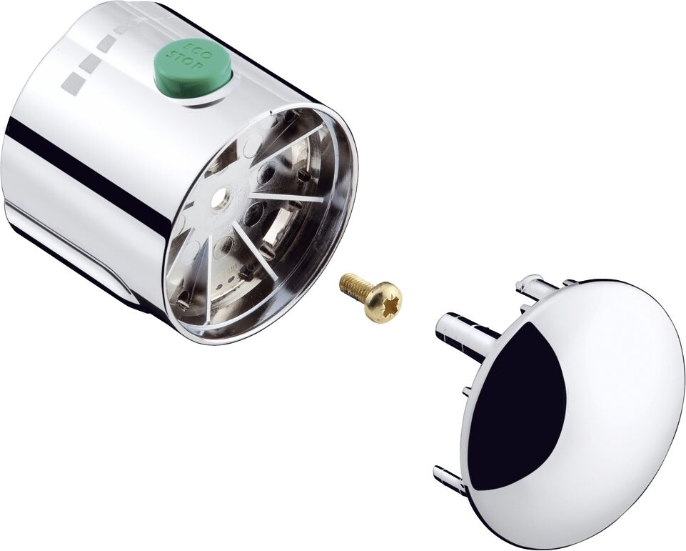 Hansgrohe Ecostat poignée d'arrêt blanc 94144450