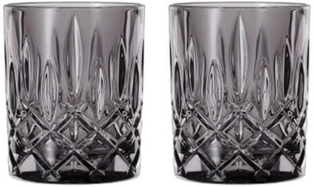 Nachtmann Noblesse  Set of 2 Whisky Tumblers Smoke