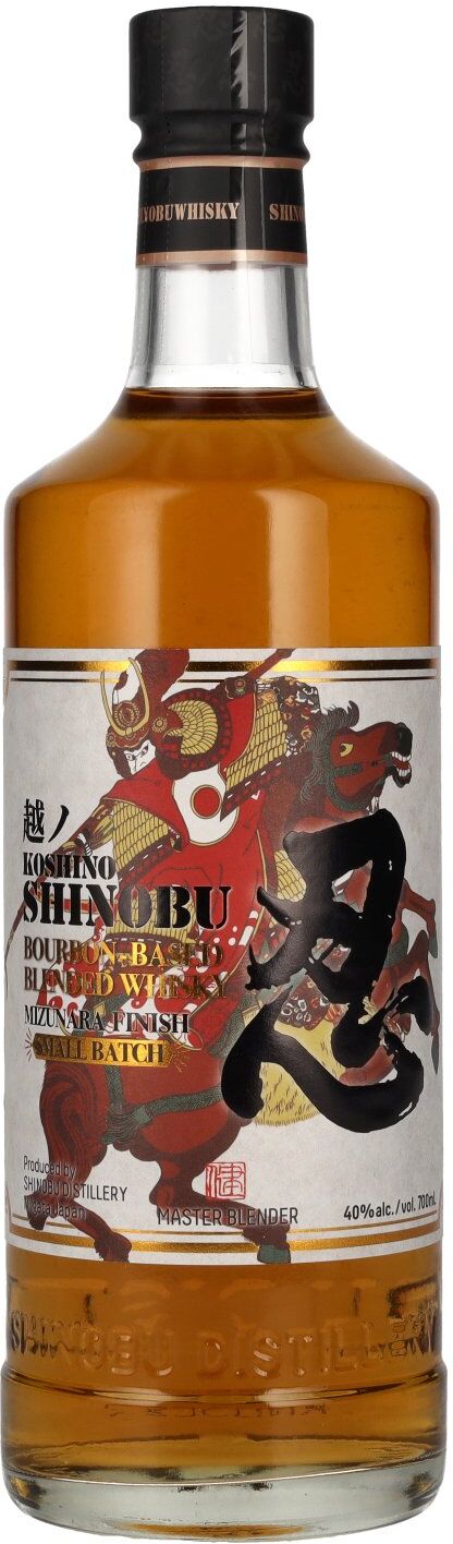 Shinobu Whisky The Koshi-No Shinobu Bourbon Based Blended Whisky Mizunara Oak Finish 40% Vol. 0,7l