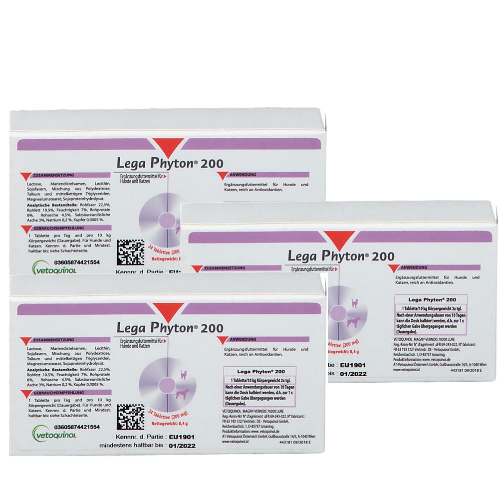 Lega Phyton 200 x3 3x24 St Tabletten