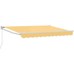 vidaXL, Markise, Ausziehbare Markise Sand 3,5 x 2,5 m (3.50 m)