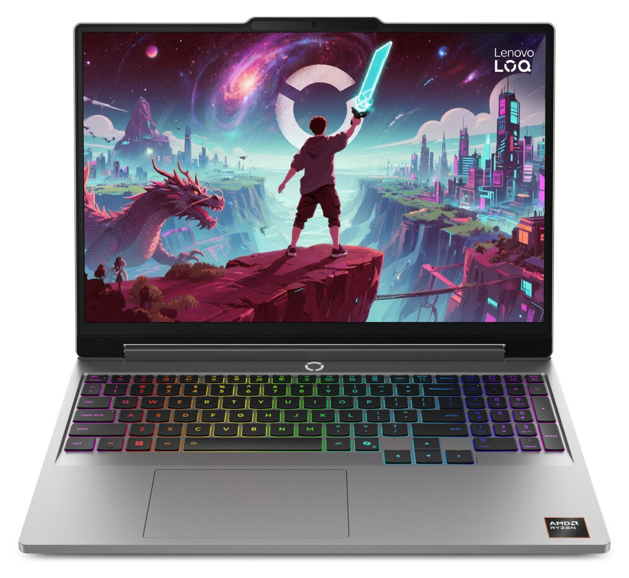 Lenovo LOQ 15AHP11 Laptop, AMD Ryzen 7, 3,3 GHz, 38,9 cm (15,3 inch), 1920 x 1200 pixels, 16 GB, 512 GB