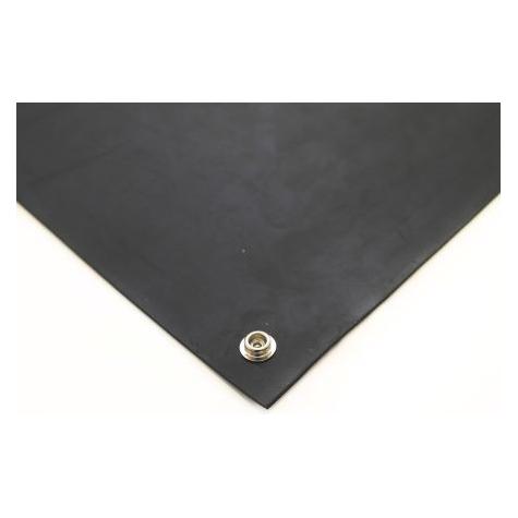RS PRO Black ESD Floor Mat 1.2m x 0.6m x 3mm (Statikschutz) (7873120)