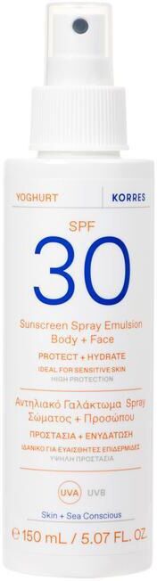 Korres Yoghurt Body Sunscreen Spray SPF30  150ml