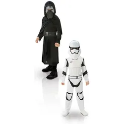 Rubies Star Wars Kylo Ren & Stormtrooper Doppelpack Kostüm für Kinder (110, 116)